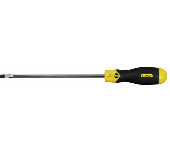 Отвертка CUSHION GRIP прямой шлиц 3х100 мм Stanley 0-64-925