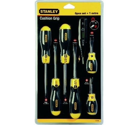 Набор отверток CUSHION GRIP 7 шт Stanley 0-65-009