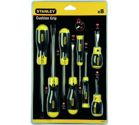 Набор отверток CUSHION GRIP 8шт Stanley 0-65-011