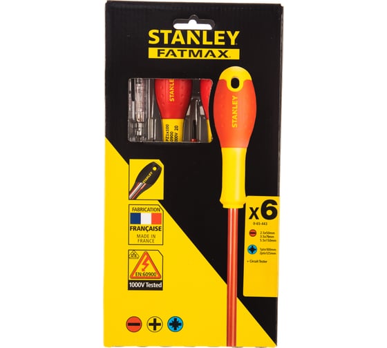 Набор диэлектрических отверток FATMAX Stanley 0-65-443