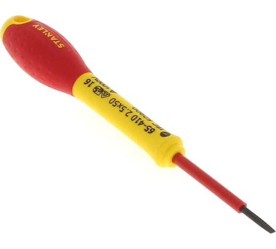 Диэлектрическая отвертка FATMAX 1000V 2.5 х 50 мм Stanley 0-65-410
