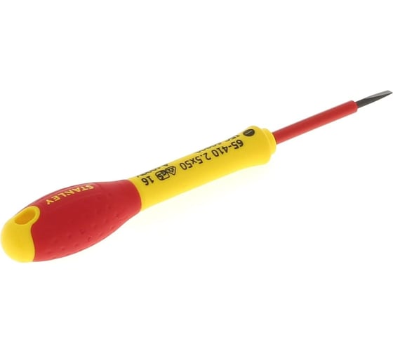 Диэлектрическая отвертка FATMAX 1000V 2.5 х 50 мм Stanley 0-65-410