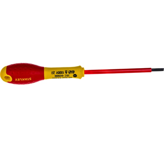 Диэлектрическая отвертка FATMAX 1000V 4 х 100 мм Stanley 0-65-412