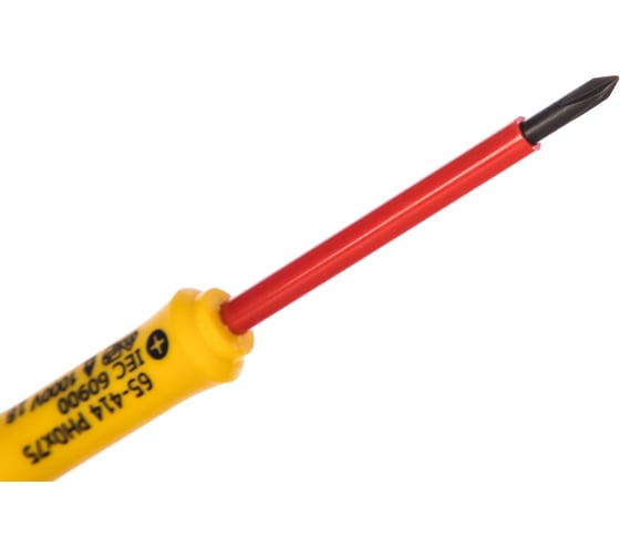 Диэлектрическая отвертка FATMAX 1000V PH0х75 мм Stanley 0-65-414
