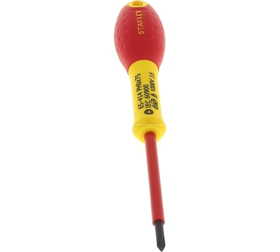 Диэлектрическая отвертка FATMAX 1000V PH0х75 мм Stanley 0-65-414