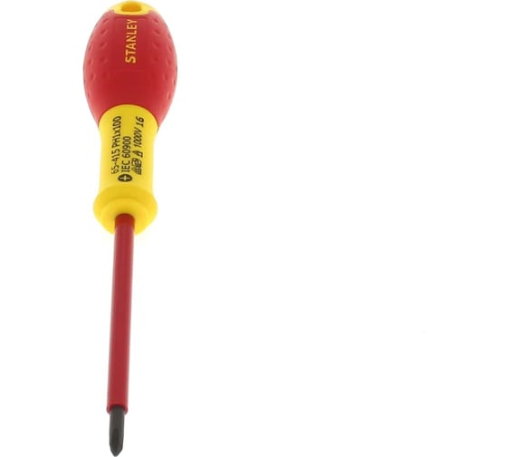 Диэлектрическая отвертка FATMAX 1000V PH1х100 мм Stanley 0-65-415