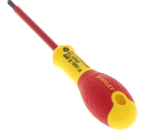 Диэлектрическая отвертка FATMAX 1000V PH1х100 мм Stanley 0-65-415