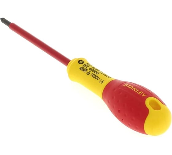 Диэлектрическая отвертка FATMAX 1000V PZ1х100 мм Stanley 0-65-418