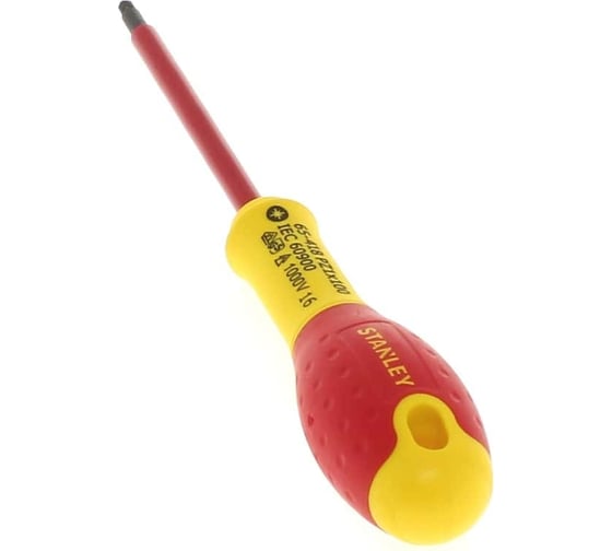 Диэлектрическая отвертка FATMAX 1000V PZ1х100 мм Stanley 0-65-418