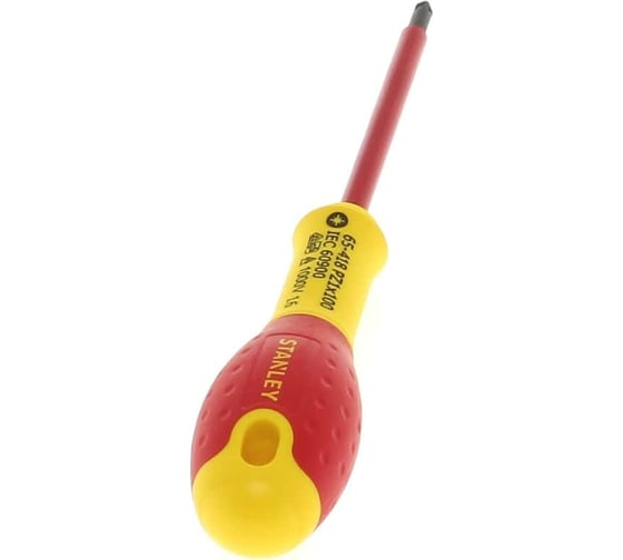 Диэлектрическая отвертка FATMAX 1000V PZ1х100 мм Stanley 0-65-418