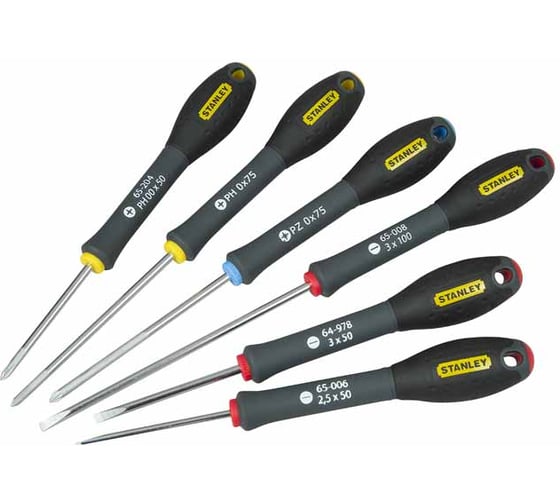 Набор отверток FatMax 6шт Stanley 0-65-492