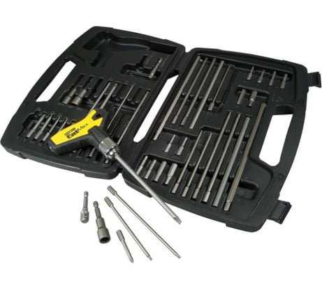 Набор отвертка со вставками 43 шт в футляре Stanley FATMAX 0-96-222