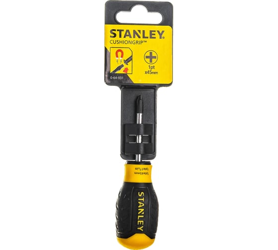 Отвертка Stanley CUSHION GRIP PH1 30 мм 0-64-931 1