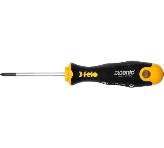 Крестовая отвертка Felo Ergonic PZ0x60 40100110
