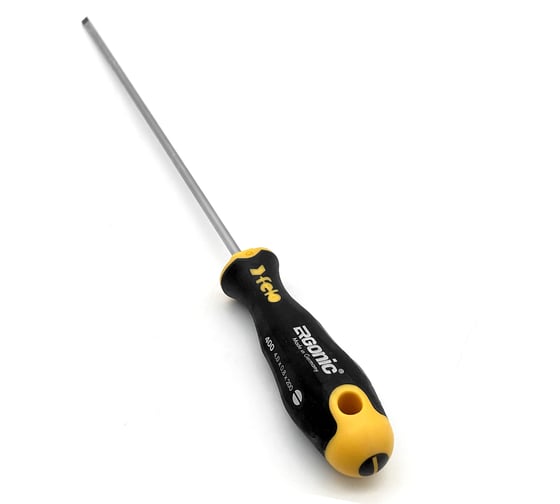 Плоская шлицевая отвертка Felo Ergonic 4,0х0,8х200 40004710
