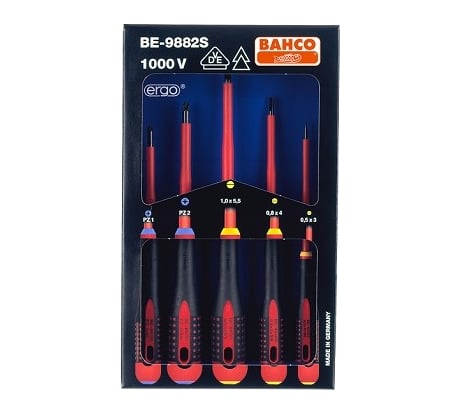 Набор отверток для электрика Bahco BE-9882S