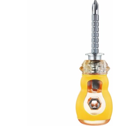 Отвертка с регулируемой длиной 2-в-1 ЕРМАК PH2, SL6, 12 см 651-226