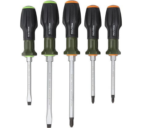 Набор усиленных отверток Дело Техники PH, SL; 5штук 748050
