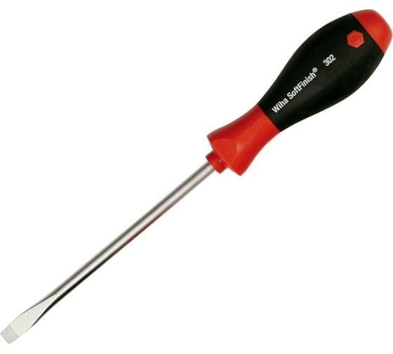 Шлицевая отвертка 8,0x175 Wiha SoftFinish 00709 1