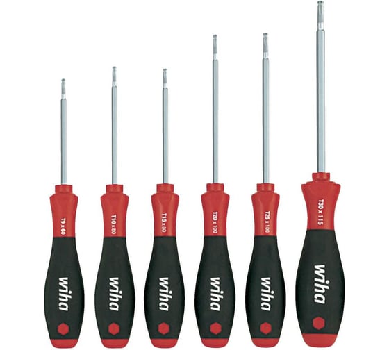 Набор отверток SoftFinish362SF BE K6 6 предметов Wiha 32249