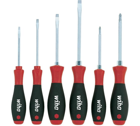 Набор отверток SoftFinish308SF ZK6 6 предметов Wiha 21249