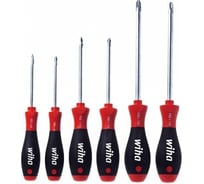 Набор отверток SoftFinish311 K6 6 предметов Wiha 26146