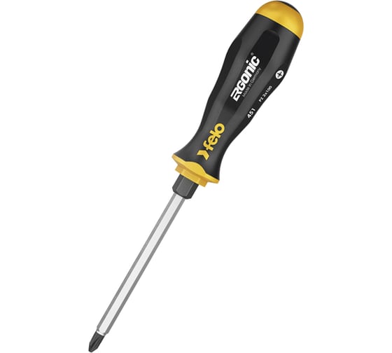 Ударная крестовая отвертка Felo Ergonic PZ2x100 45120340
