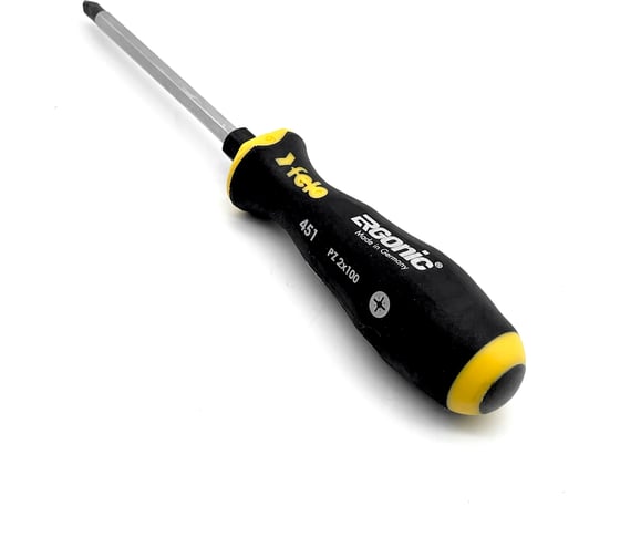 Ударная крестовая отвертка Felo Ergonic PZ2x100 45120340
