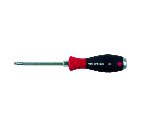 Отвертка SoftFinish под ключ, ударная PZ2x100 Wiha 03246