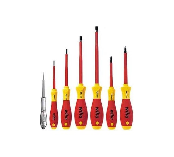 Набор отверток SoftFinish electric 320N SF K7 7 шт Wiha 00834 1