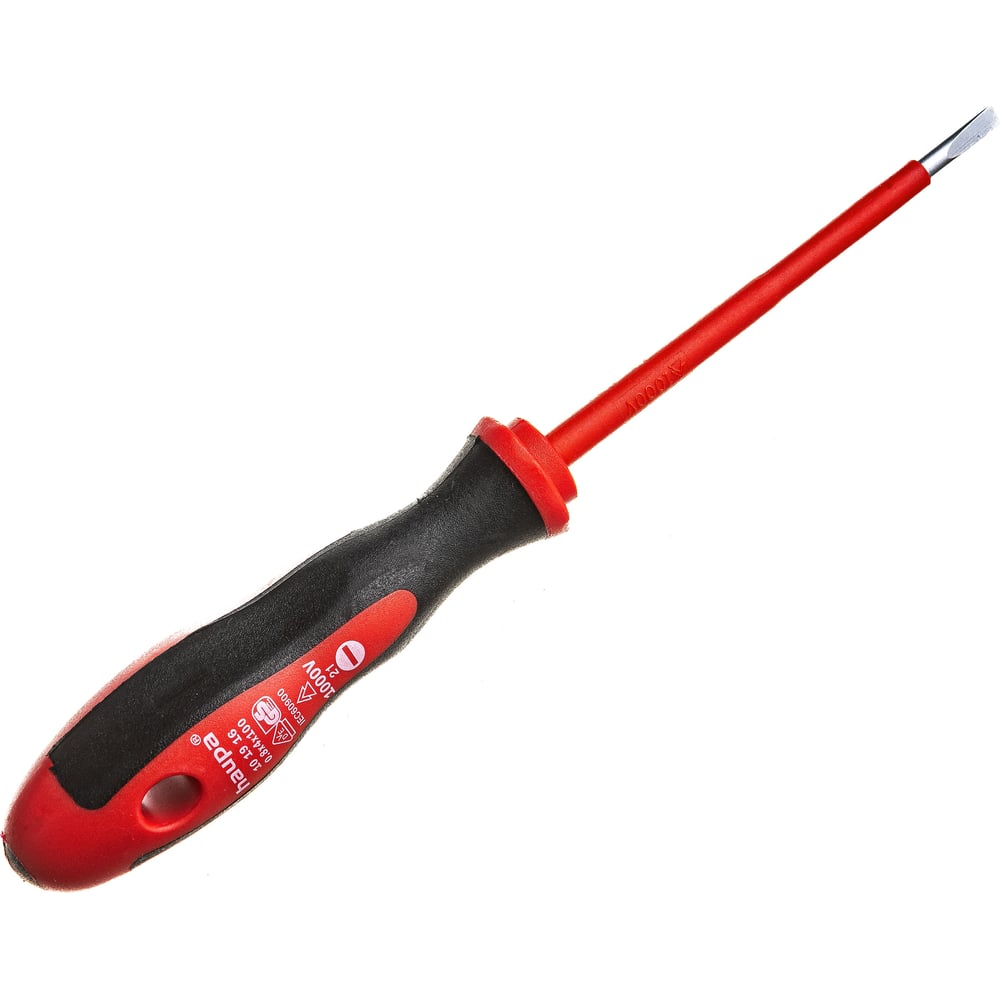 Двухкомпонентная отвертка для электромонтера VDE 4x100мм HAUPA 101916 ...