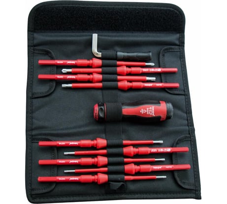 Отвертка со сменными насадками PH 0,5-3,5 Nm HAUPA Vario TQ VDE 102701