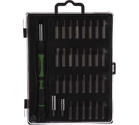 Отвертка со сменными стержнями 33шт HAUPA 104002