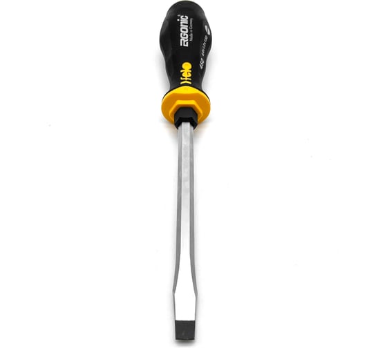 Плоская шлицевая ударная отвертка Felo Ergonic 8,0x1,2x150 45008040