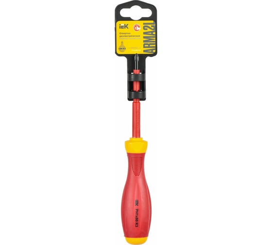 Диэлектрическая отвертка IEK ARMA2L 3 PH1x80 K3 A2L3-SC30-K3-PH-10-080