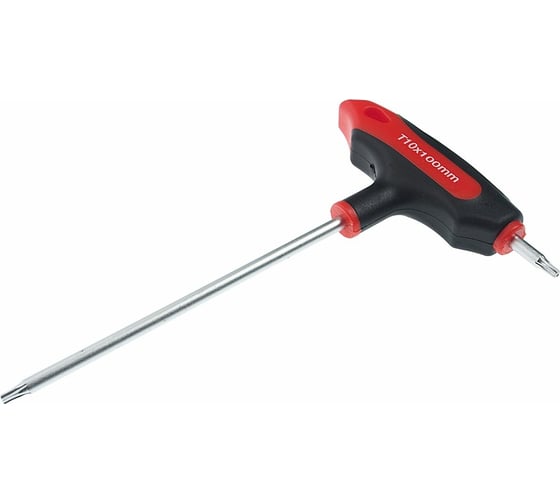 Двусторонний ключ JTC TORX с отверстием T10H и Т-образной рукояткой  JTC-784810 1
