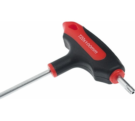 Двусторонний ключ JTC TORX с отверстием T20H и Т-образной рукояткой JTC-784820