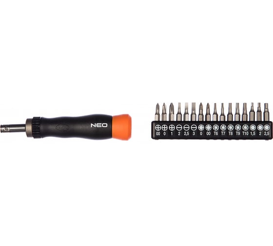 Насадки прецизионные с держателем NEO Tools 17 шт 04-228