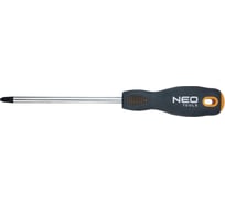 Крестовая отвертка NEO Tools PH1x75 мм CrMo 04-006 15502373