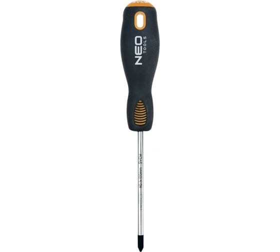 Крестовая отвертка NEO Tools PH1x75 мм CrMo 04-006