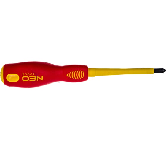 Крестовая отвертка NEO Tools PH2x100 мм 1000 В CrMo 04-073