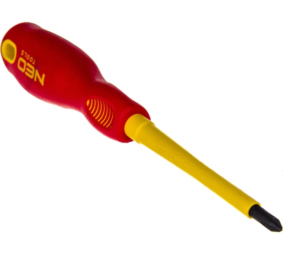 Крестовая отвертка NEO Tools PH2x100 мм 1000 В CrMo 04-073