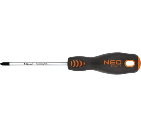 Крестовая отвертка NEO Tools PZ0x75 мм CrMo 04-031