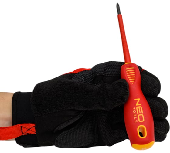 Крестовая отвертка NEO Tools PZ1x80 мм 1000 В CrMo 04-062