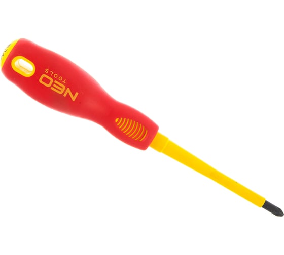 Крестовая отвертка NEO Tools PZ2x100 мм 1000 В CrMo 04-063