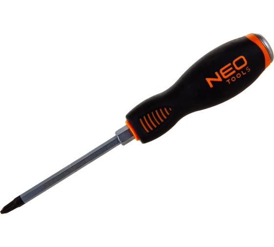 Крестовая ударная отвертка NEO Tools PH2x100 мм CrMo 04-028
