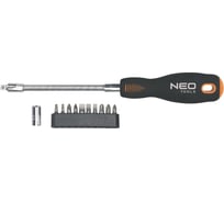 Отвертка с гибким стержнем с набором бит NEO Tools 12 шт 04-212