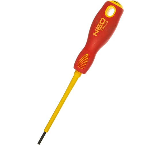 Шлицевая отвертка NEO Tools 2.5x75 мм 1000 В CrMo 04-051 1