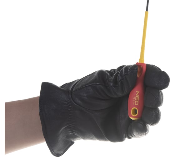 Шлицевая отвертка NEO Tools 2.5x75 мм 1000 В CrMo 04-051