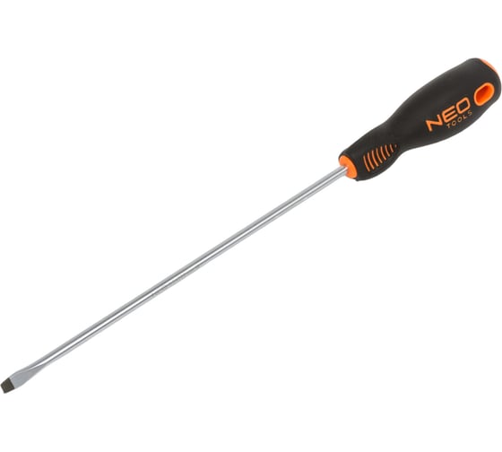 Шлицевая отвертка NEO Tools 5.5x200 мм CrMo 04-014